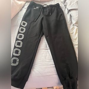 OT classic black joggers size medium